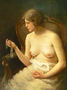 Stanislav Feikl Nude girl by Czech painter Stanislav Feikl, France oil painting artist